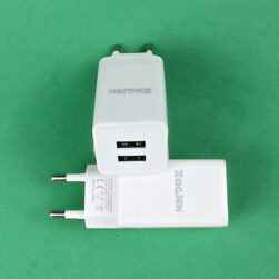 Сетевое зарядное устройство TCWP-122 (1A / 5V / 2xUSB)